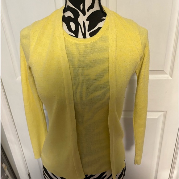 Vintage lovable knits inc sweater/shirt attached combo - Picture 1 of 5